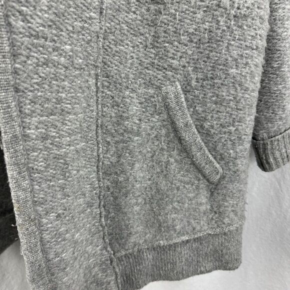 Inhabit Gray Wool Alpaca Blend Cocoon Coat Womens Size S2 Cozy Oversize - Picture 13 of 16